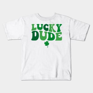 Lucky dude st Patrick’s day Kids T-Shirt